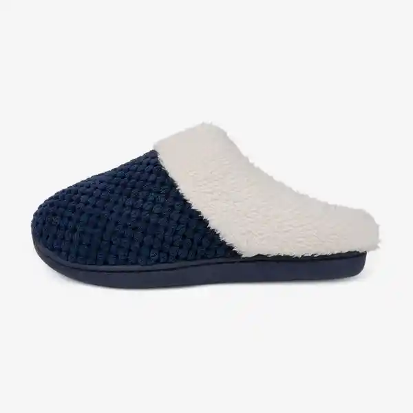 Rockdove Pantuflas Mujer Bubble Strinch Azul S