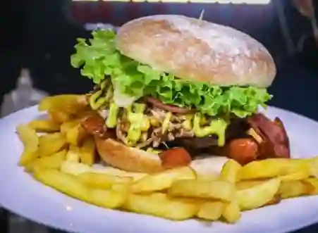 Hamburguesa Callejera + Coca Cola 400Ml