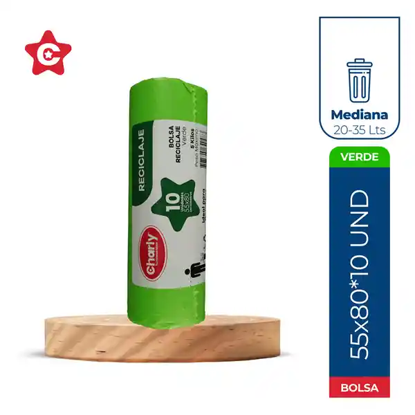 Charly Bolsa Especial para Reciclaje Papelera 