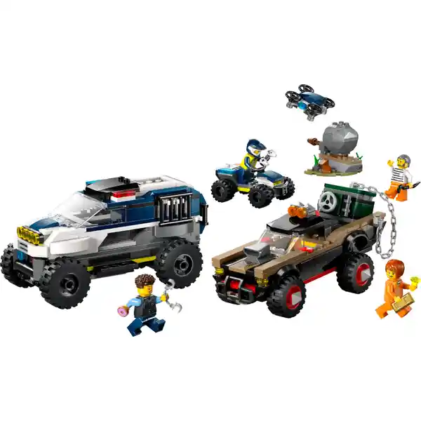 Lego Set de Construcción Persecución Policial Todoterreno