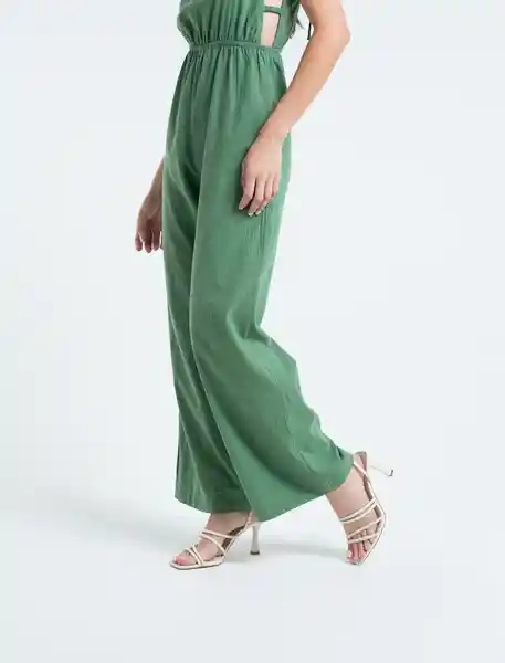  Enterizo Pestie Mujer Verde Consuelda Oscuro Talla L Naf-Naf 
