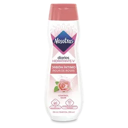 Nosotras Jabón Intimo Agua de Rosas