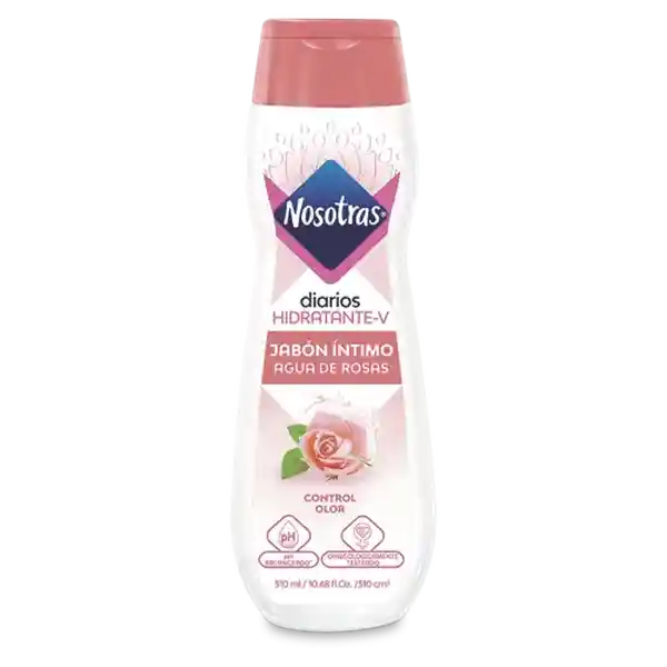 Nosotras Jabón Intimo Agua de Rosas
