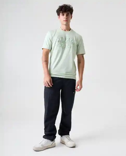 Camiseta Hombre Verde Talla M 842G003_VER130111 Americanino