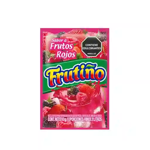 Frutiño Mezcla Polvo Bebida Frutos Rojos