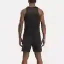 Reebok Short Speedwick Singlet Polos Hombre Negro Talla L