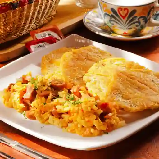 Delihuevos parrilleros con patacones