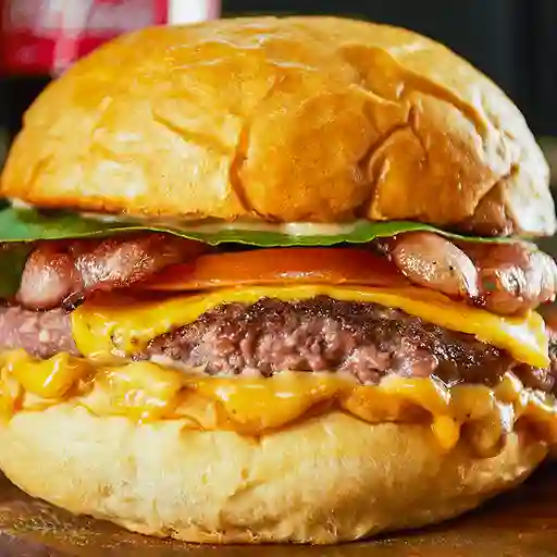 Bacon cheese burger