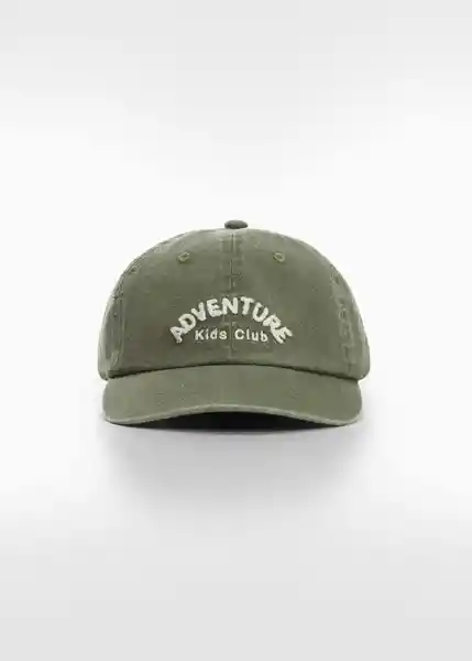 Gorra Club Niños Khaki Talla 98 Mango