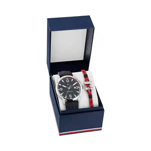 Reloj Pulsera Gift Hombre Negro 2770139 Tommy Hilfiger