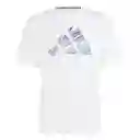 Adidas Camiseta Hiit Gf Slo Tee Para Hombre Blanco Talla L