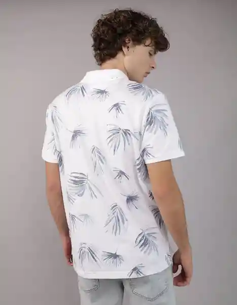 Camiseta Hombre Blanco Talla LARGE 4327106 American Eagle