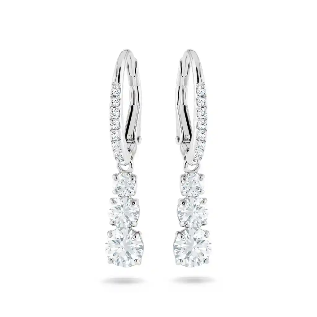 Swarovski Aretes de Mujer Blanco 416155