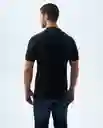 Camiseta Hombre Negro Talla M 809F004 Americanino