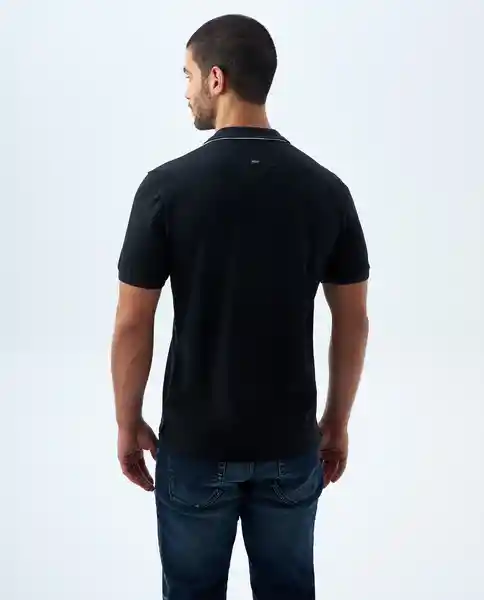 Camiseta Hombre Negro Talla M 809F004 Americanino