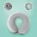 Almohada de Viaje Ajustable Para el Cuello Gris Miniso