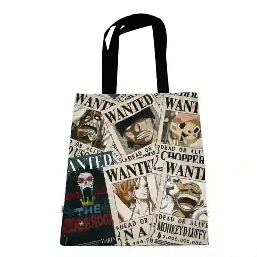 Bolso Compras Multiprint Poster se Busca Serie One Piece Miniso