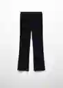 Leggings Velis Negro Talla 10 Niñas Mango