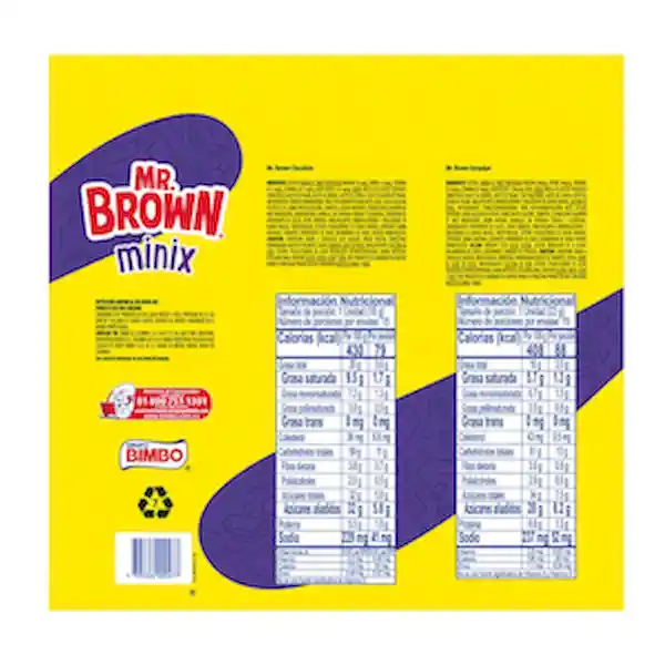 Mr. Brown Brownie Minix Surtido