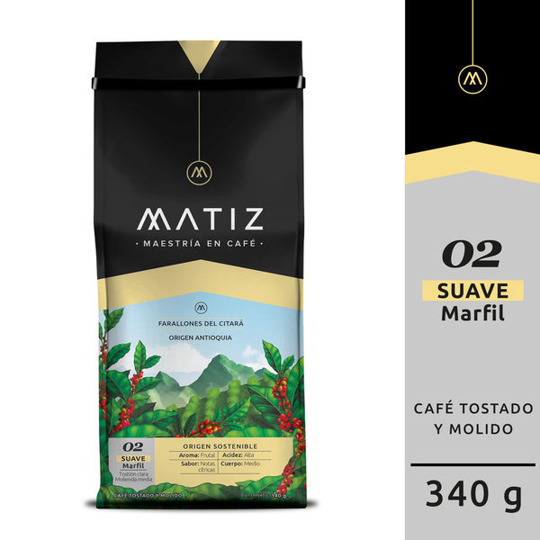 Matiz Café Tostado Molido Suave 340 g