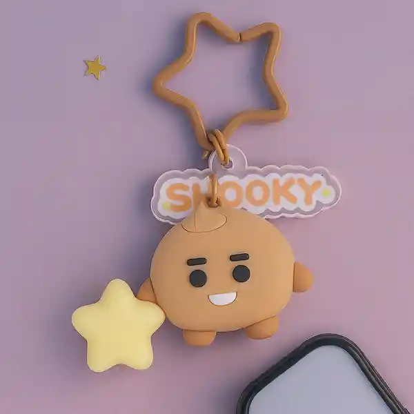 Llavero Luminoso Led  Baby Shooky Serie Bt21 Miniso