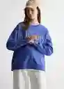 Buzo de Sudadera Miami Azul Talla 18 Mango Teen Girl Mango