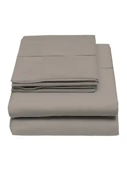 Juego de Cama Sencillo 180 Hilo 50%-50% fe P-A Beige