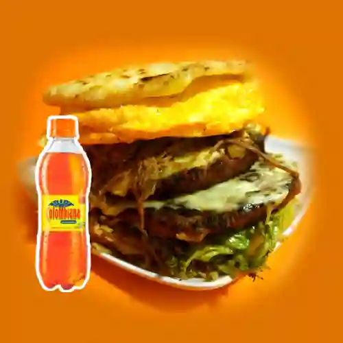 Combo Arepaburger Monster+colombiana 250