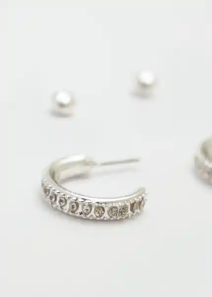 Joyeria Mujer Gris Plateado Medio 339g035 Naf Naf