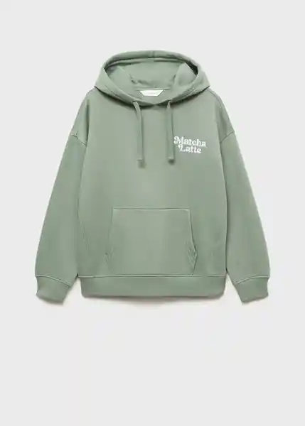 Sudadera Matcha Verde Talla 20 Teen Niñas Mango