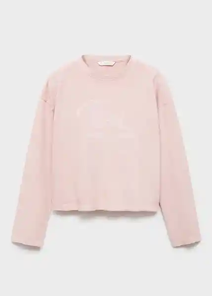 Camiseta Leopard Rosa Talla 10 Niña Mango