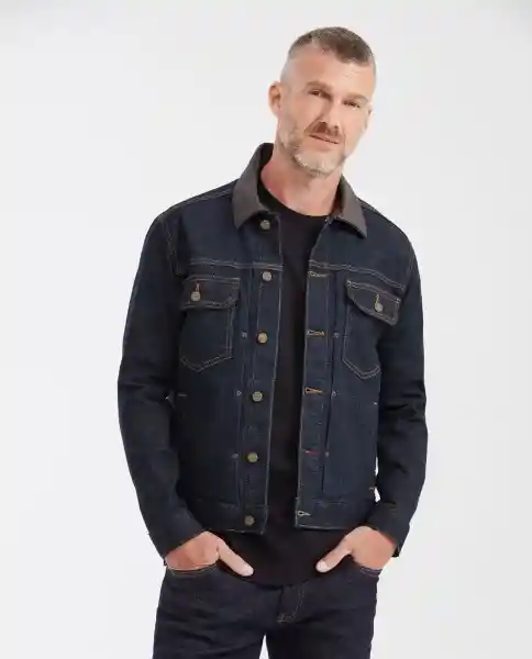 Chaqueta Heritage Azul Dark Ultraoscuro Talla S Chevignon