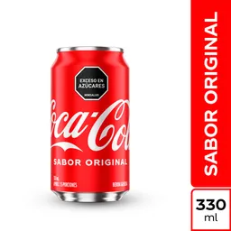 Coca-Cola gaseosa Sabor Original  lata 330 ml