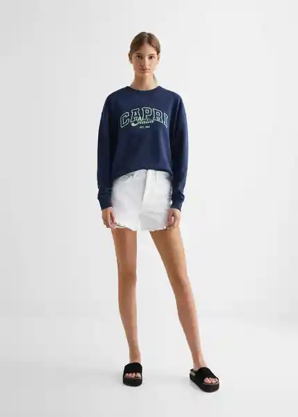 Short Helena Off White Talla 21 Mango Teen Girl Mango