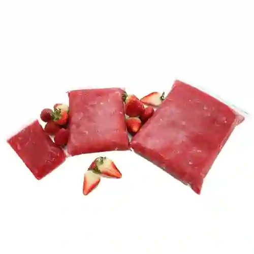 Pulpa de Fresa X 150 gr Paquete X 10 Und