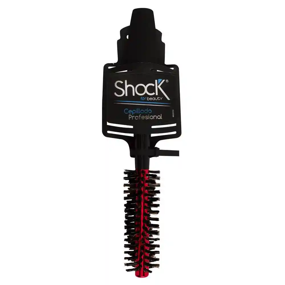 Shock Cepillo Madera Black Color Pequeña Blíster