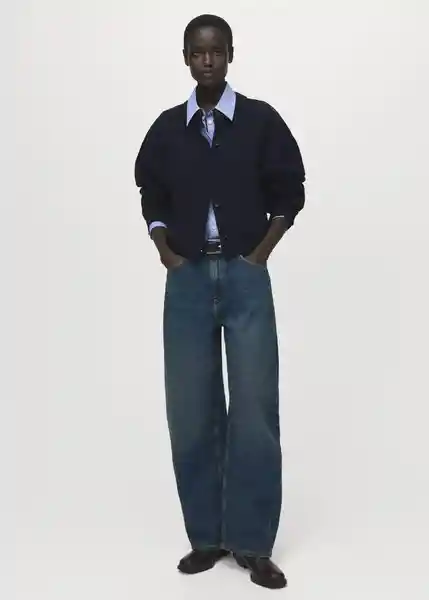 Cárdigan Sea Marino Talla M Mujer Mango