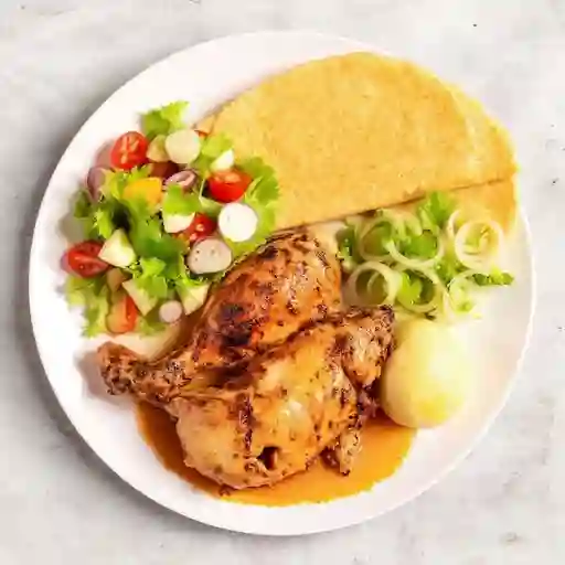 1/2 Gallina (Asada O A La Criolla)