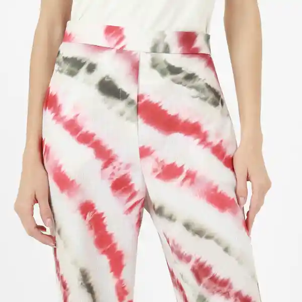 Pantalón Tiro Alto Bota Recta Multicolor Talla 14 - 679374