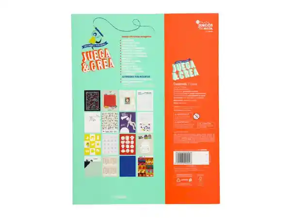 Libro Juegos y Actividades en Cartón Casaideas