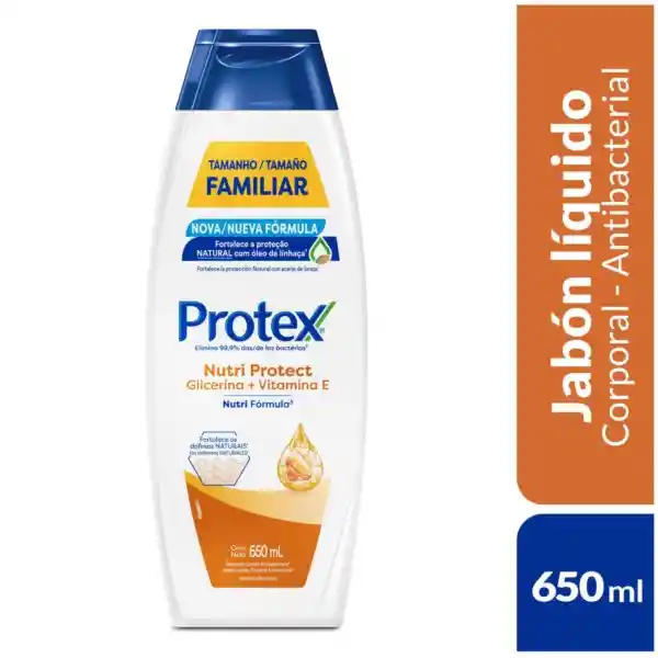 Protex Jabón Líquido Vitamina e Corporal 650 mL