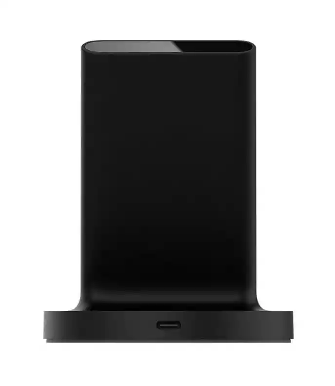 Xiaomi Cargador Inalámbrico Vertical QI 20 W Negro
