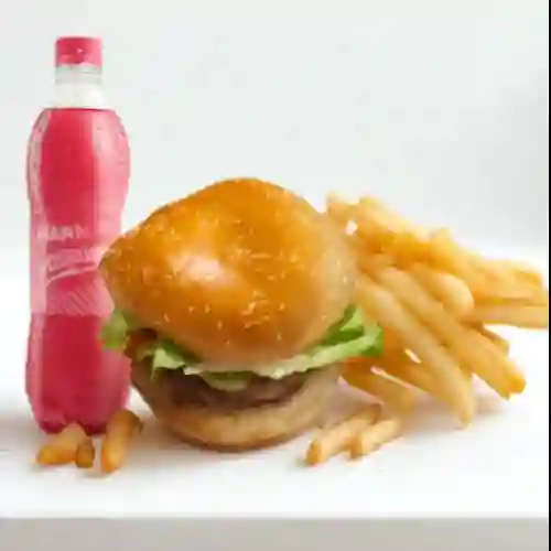 Combo Doble Carne + Papas + Bebida