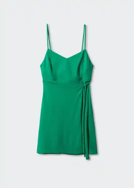 Vestido Lari Verde Talla XS Mujer Mango