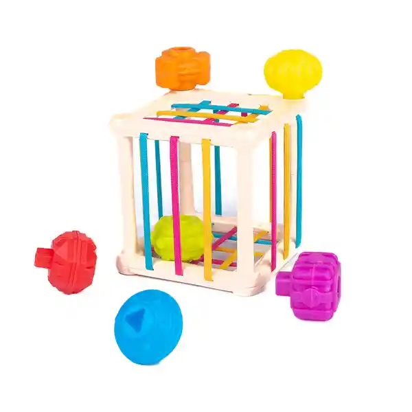 Monkey Juego Cubo Didáctico Con Bloques Para Conectar