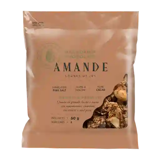 Mini granola macadamia-chocolate