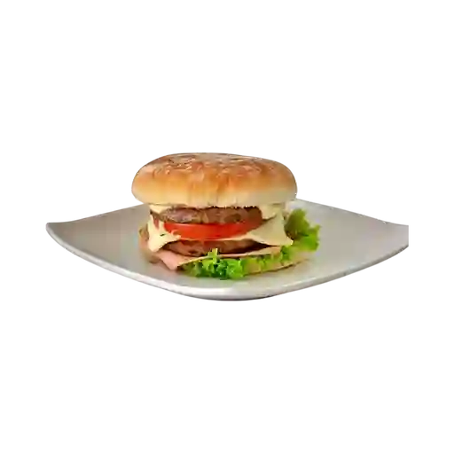 Hamburguesa Doble Sencilla