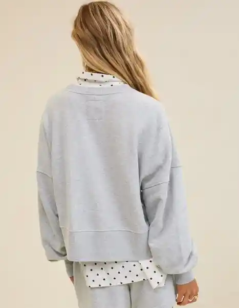 Buzos Aerie Gris Talla Medium 3607012 American Eagle