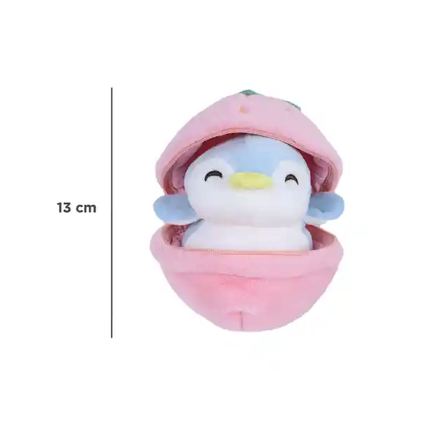 Peluche Caja Ciega Fruit Series Penguin de Fresa Miniso