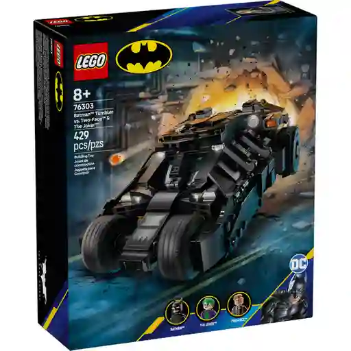Set Construcción Tumbler de Batman vs. Two-Face y The Joker Lego